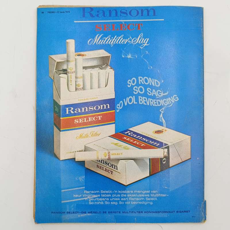 Vintage Pronk magazine - 27 June  1975 issue