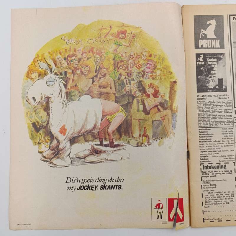 Vintage Pronk magazine - 17 December 1971