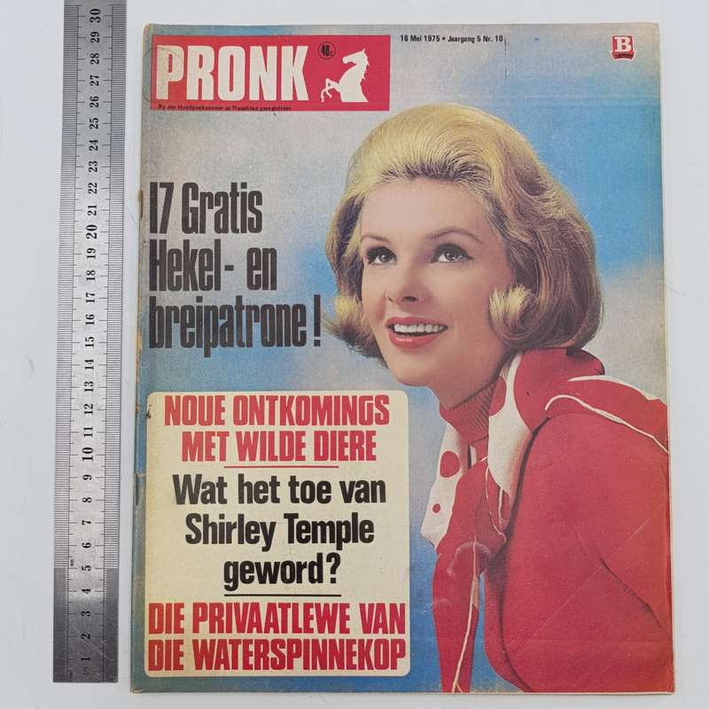 Vintage Pronk magazine - 16 May 1975 issue
