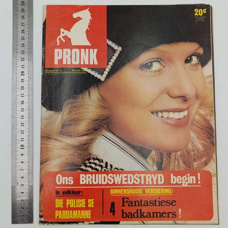 Vintage Pronk magazine - 30 June 1972 issue