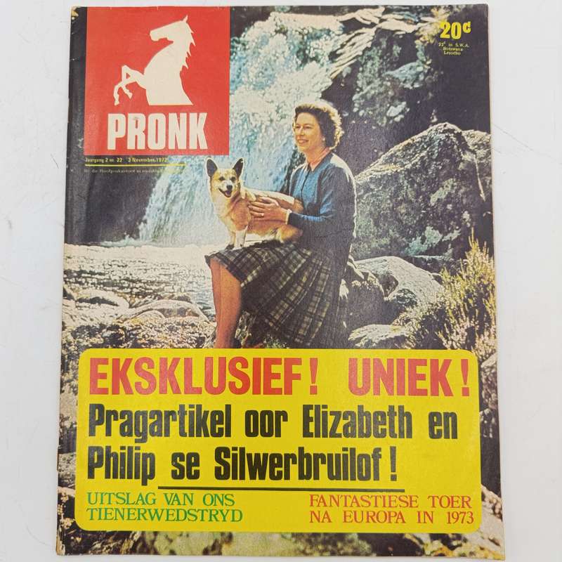 Vintage Pronk magazine - 3 November 1972 issue