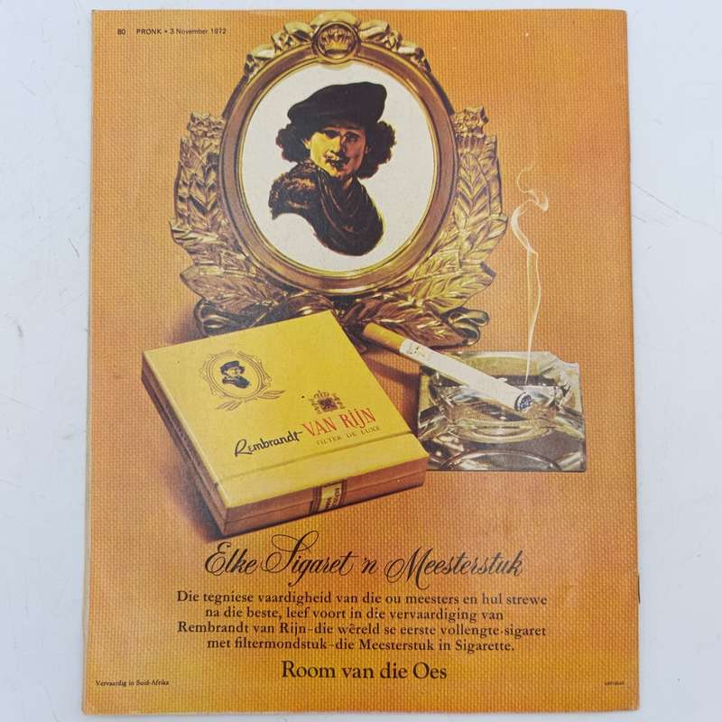 Vintage Pronk magazine - 3 November 1972 issue