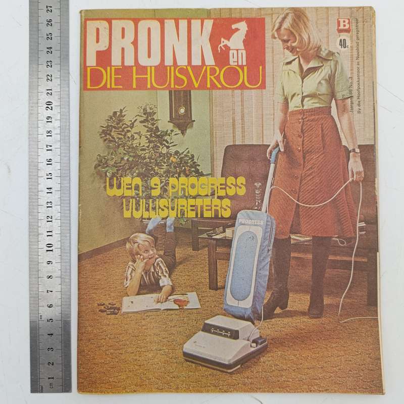 Vintage Pronk en die Huisvrou magazine - July 1976 issue