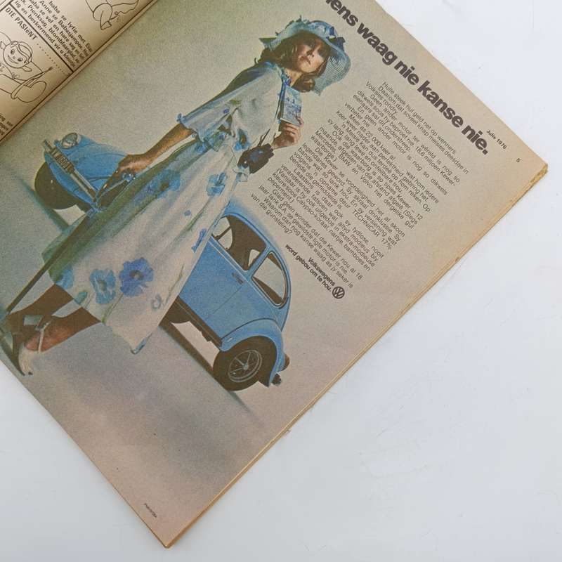 Vintage Pronk en die Huisvrou magazine - July 1976 issue