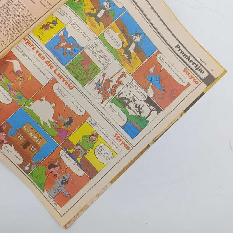 Vintage Pronk en die Huisvrou magazine - July 1976 issue