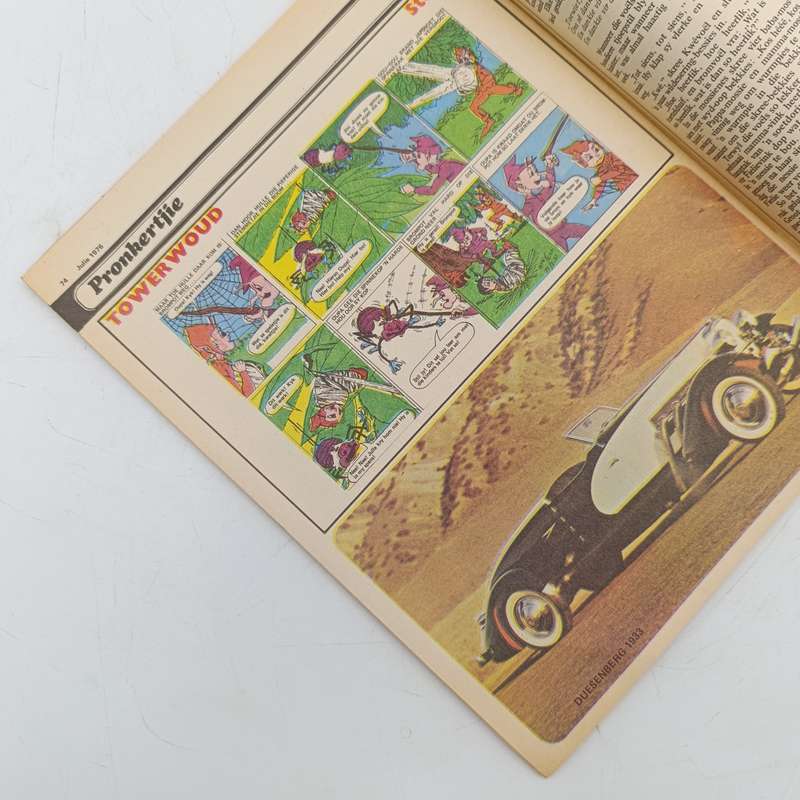Vintage Pronk en die Huisvrou magazine - July 1976 issue