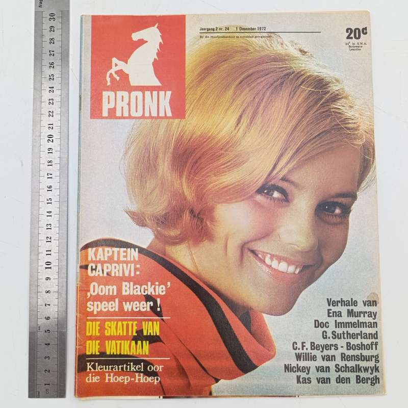 Vintage Pronk magazine - 1 December 1972 issue