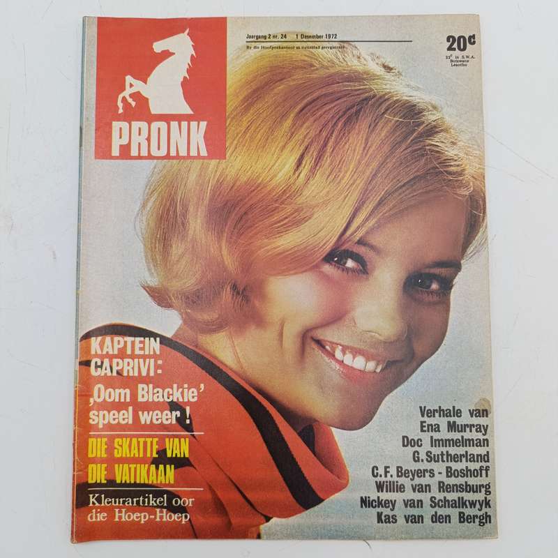 Vintage Pronk magazine - 1 December 1972 issue