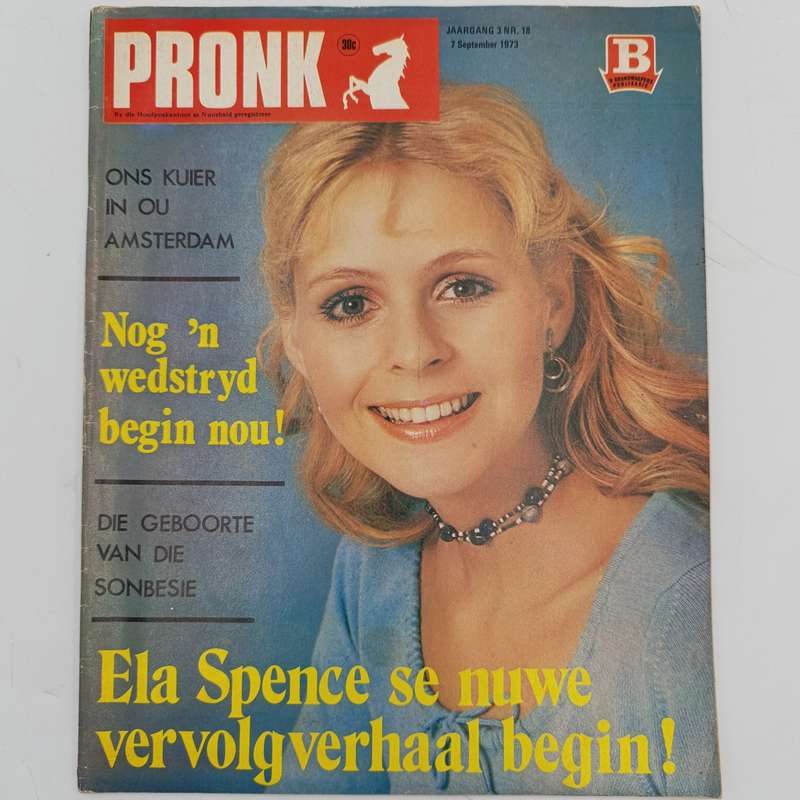 Vintage Pronk magazine - 7 September 1973 issue