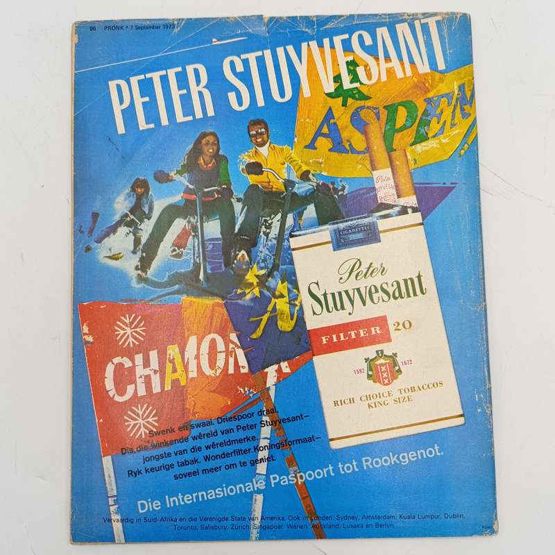 Vintage Pronk magazine - 7 September 1973 issue