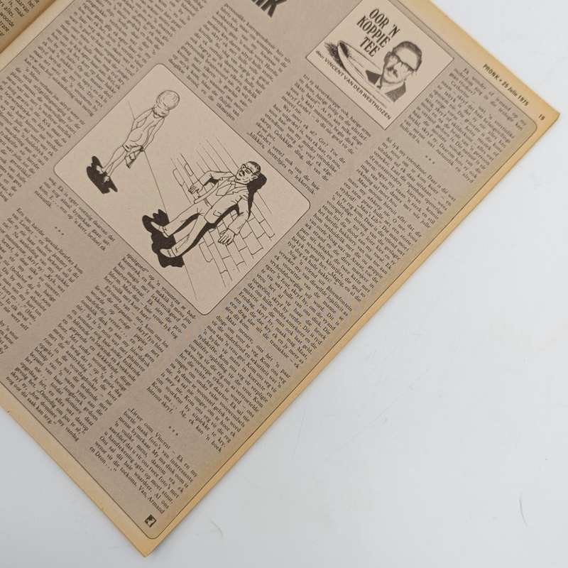 Vintage Pronk magazine - 25 July 1975 issue