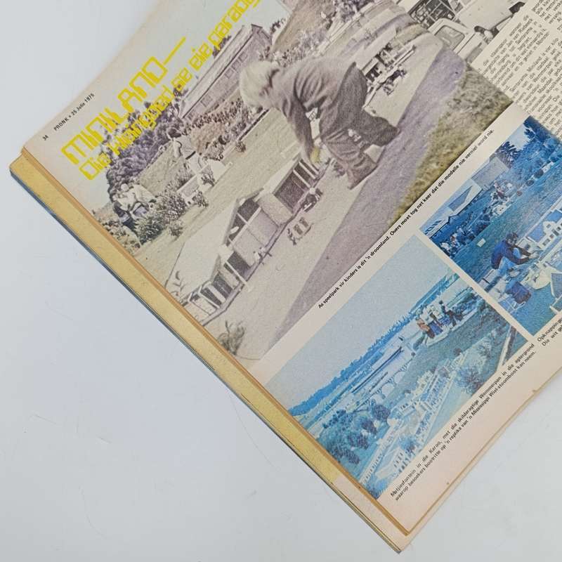 Vintage Pronk magazine - 25 July 1975 issue