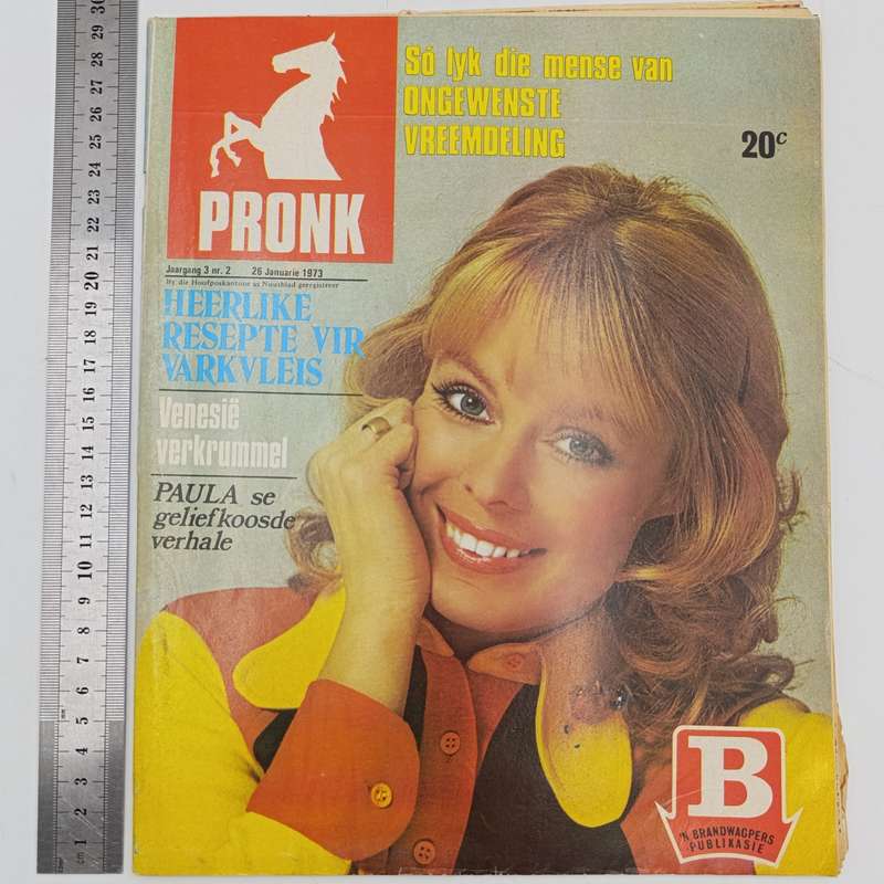 Vintage Pronk magazine - 26 January 1973 issue