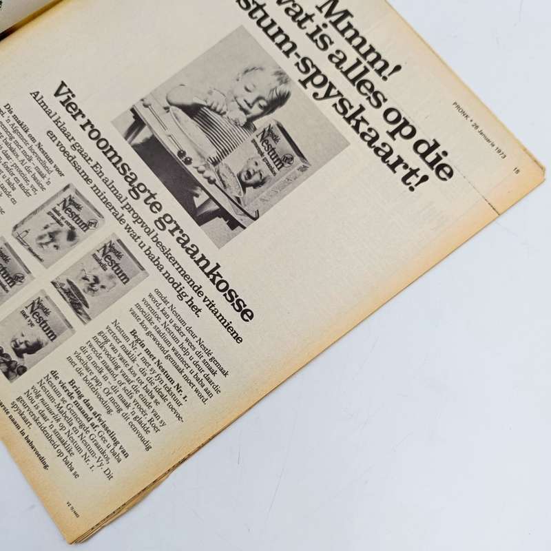 Vintage Pronk magazine - 26 January 1973 issue