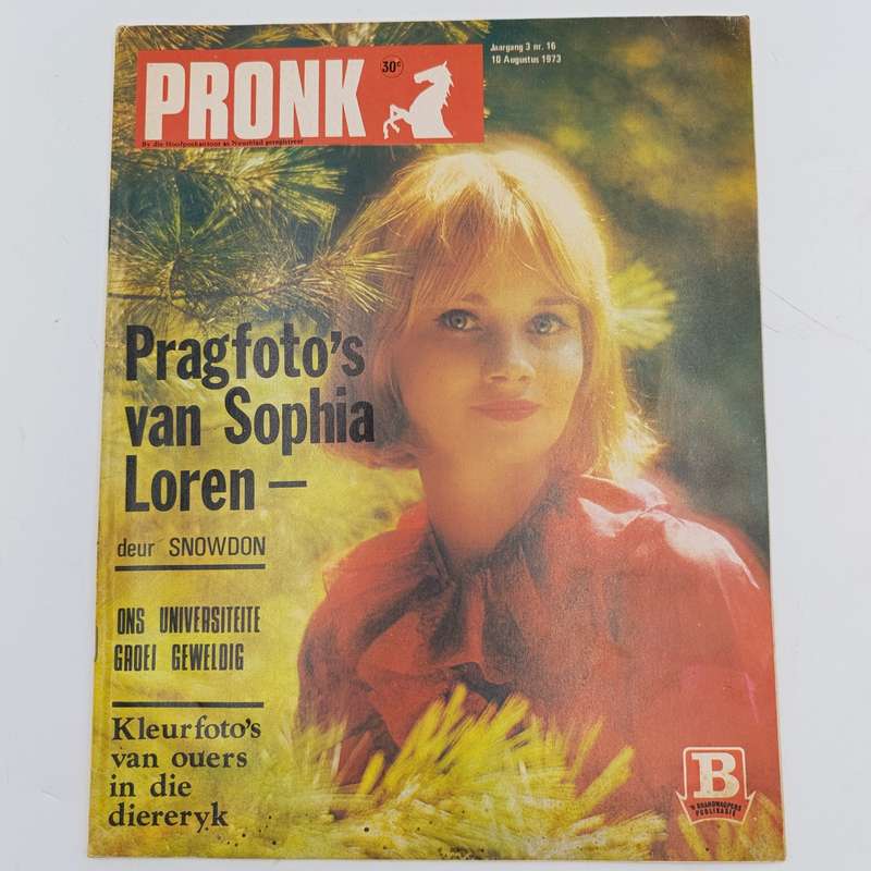 Vintage Pronk magazine - 10 August 1973 issue