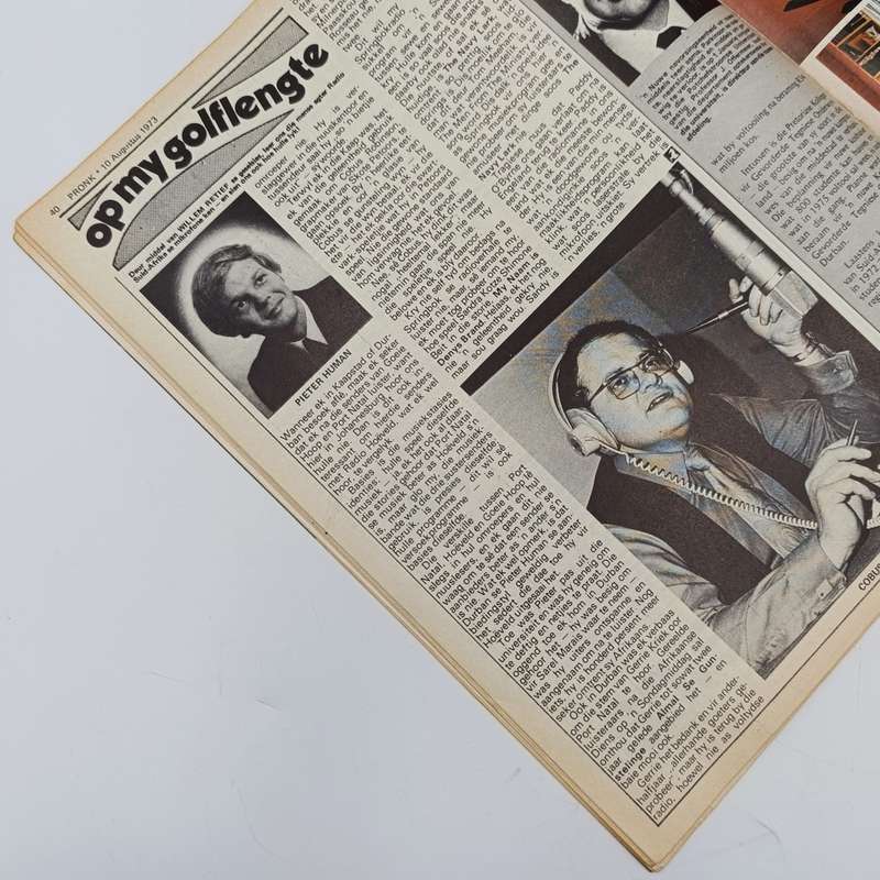 Vintage Pronk magazine - 10 August 1973 issue