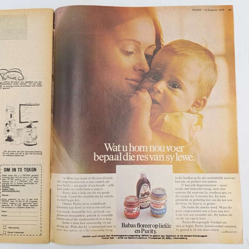 Vintage Pronk magazine - 10 August 1973 issue