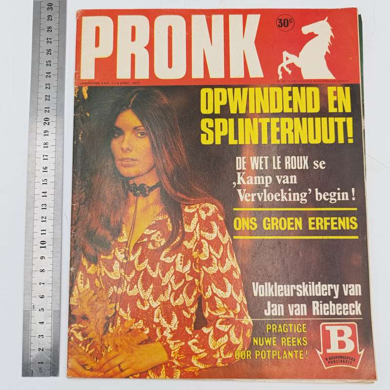 Vintage Pronk magazine - 6 April 1973 issue