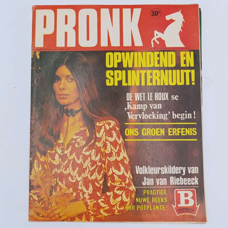 Vintage Pronk magazine - 6 April 1973 issue