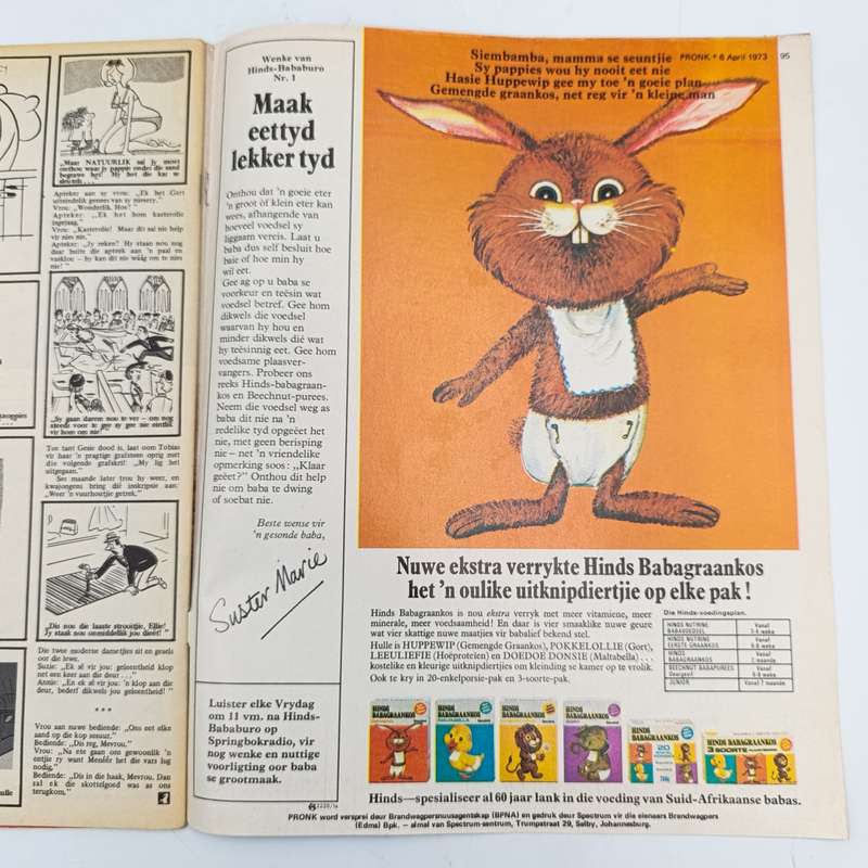 Vintage Pronk magazine - 6 April 1973 issue