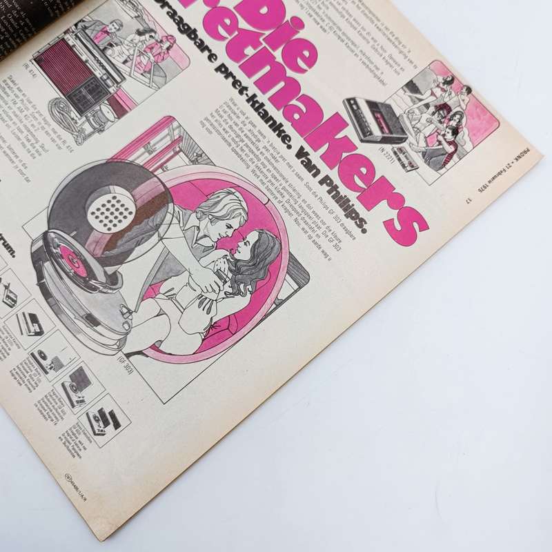 Vintage Pronk magazine - 21 February 1975 issue