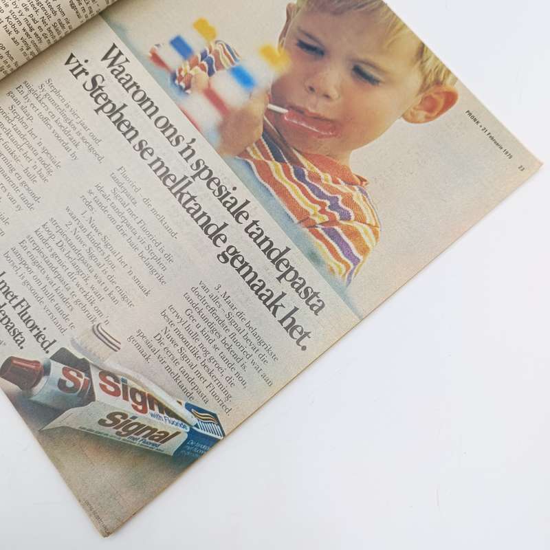 Vintage Pronk magazine - 21 February 1975 issue