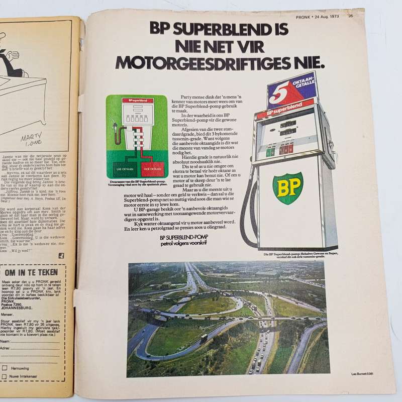 Vintage Pronk magazine - 24 August 1973 issue