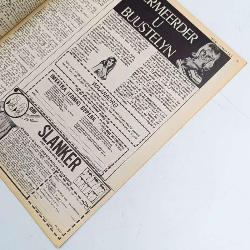 Vintage Pronk magazine - 9 March 1973 issue
