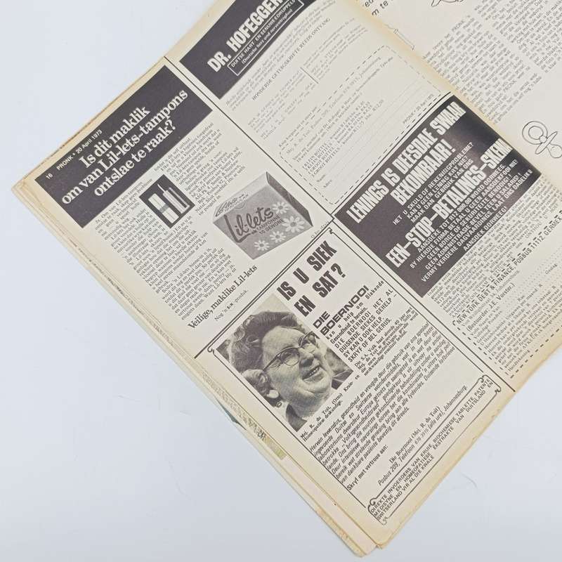 Vintage Pronk magazine - 20 April 1973 issue