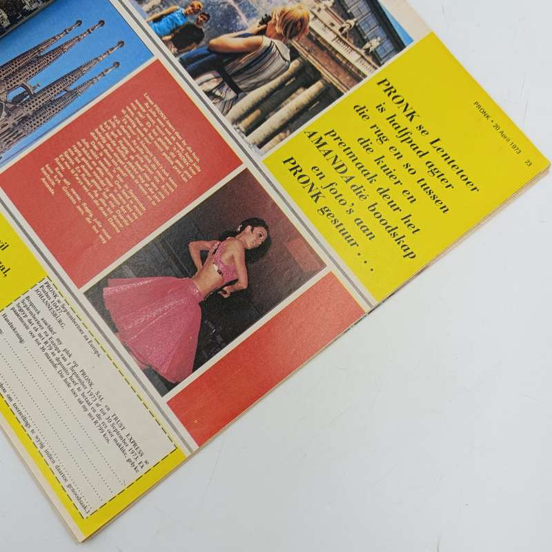 Vintage Pronk magazine - 20 April 1973 issue