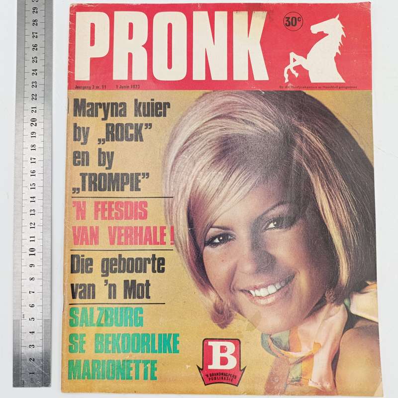Vintage Pronk magazine - 1 June 1973 issue