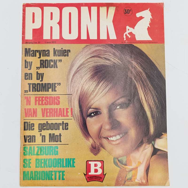 Vintage Pronk magazine - 1 June 1973 issue
