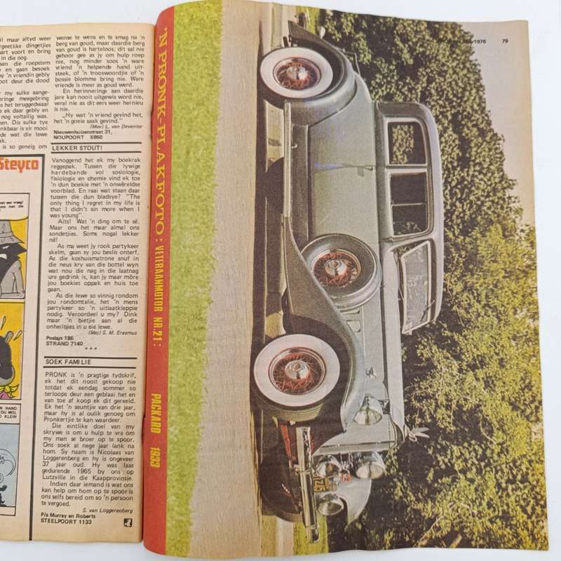 Vintage Pronk en Die Huisvrou - May 1976 issue