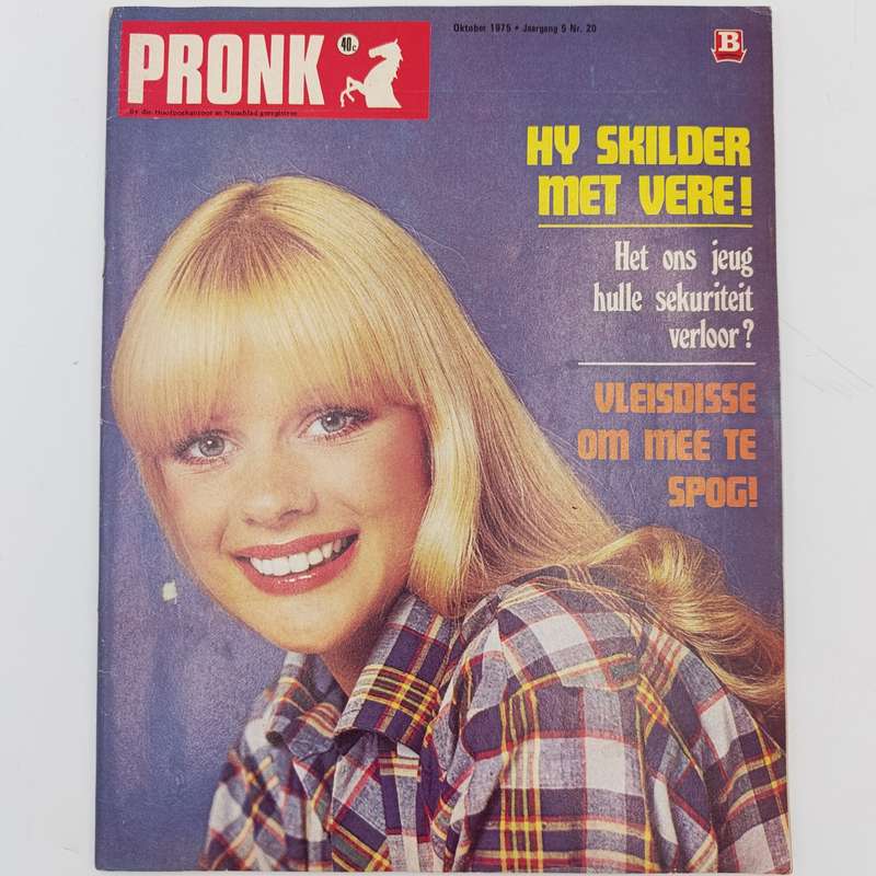 Vintage Pronk magazine - October 1975 issue