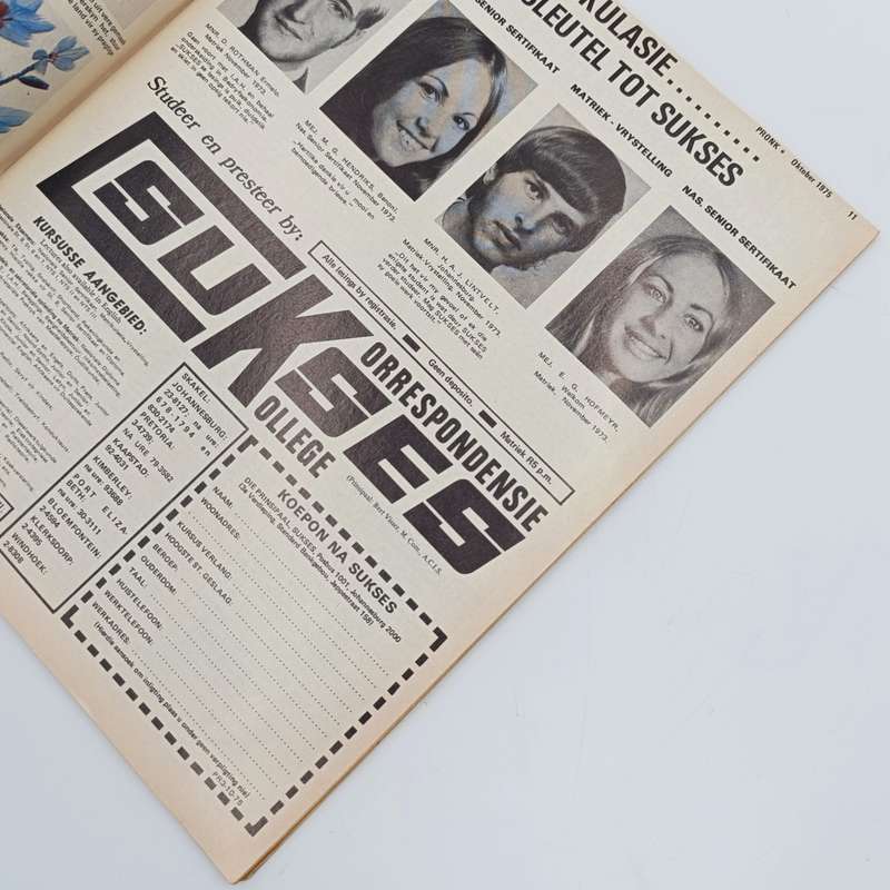Vintage Pronk magazine - October 1975 issue