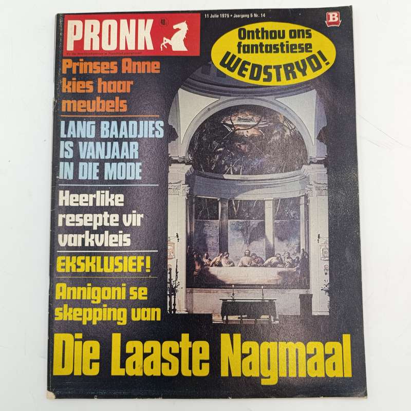 Vintage Pronk magazine - 11 July 1975 issue