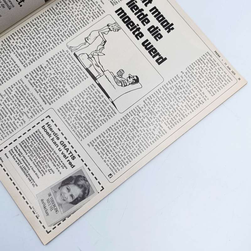 Vintage Pronk magazine - 11 July 1975 issue