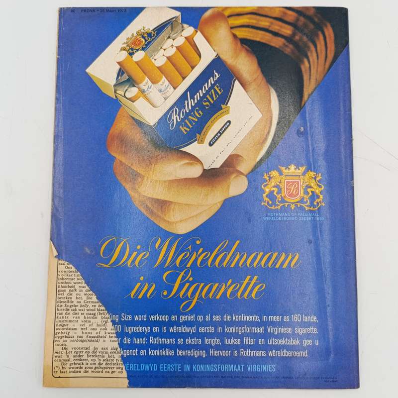 Vintage Pronk magazine - 23 March 1973 issue