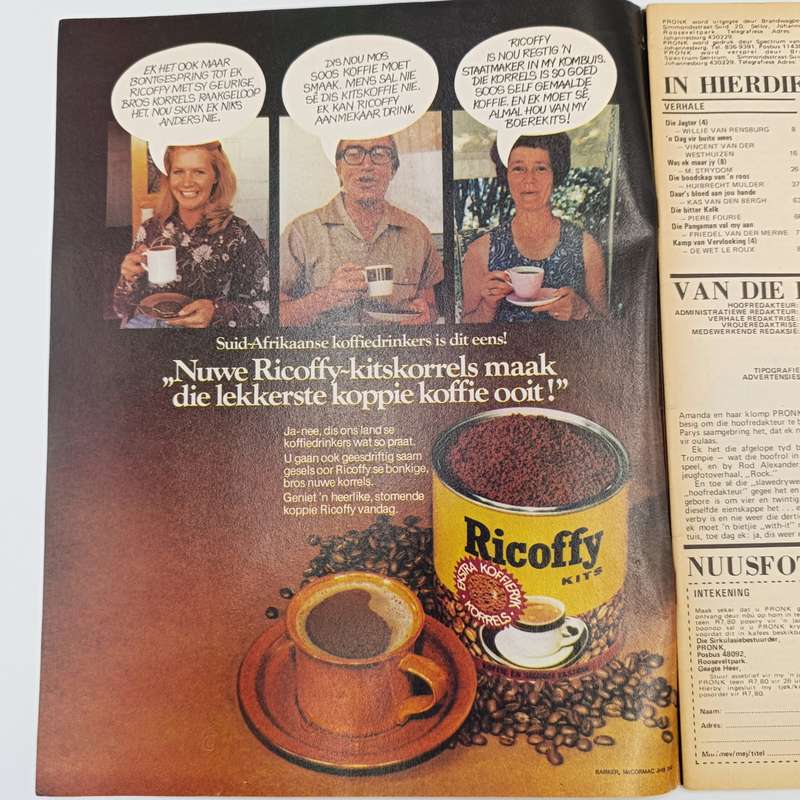 Vintage Pronk magazine - 18 May 1973 issue