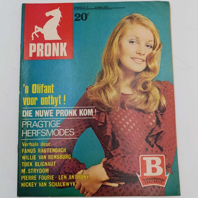 Vintage Pronk magazine - 23 March 1973 issue