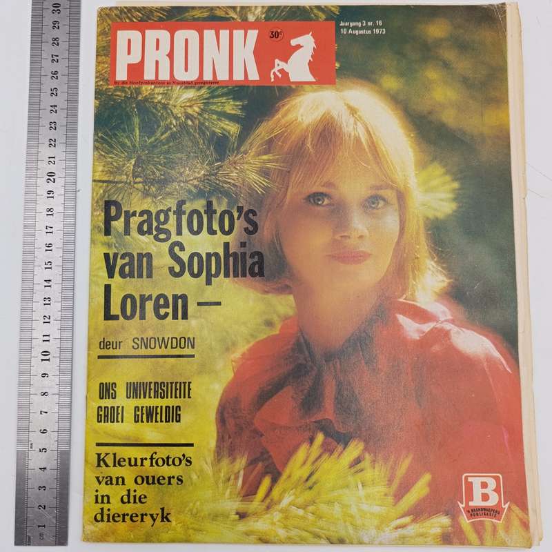 Vintage Pronk magazine - 10 August 1973 issue