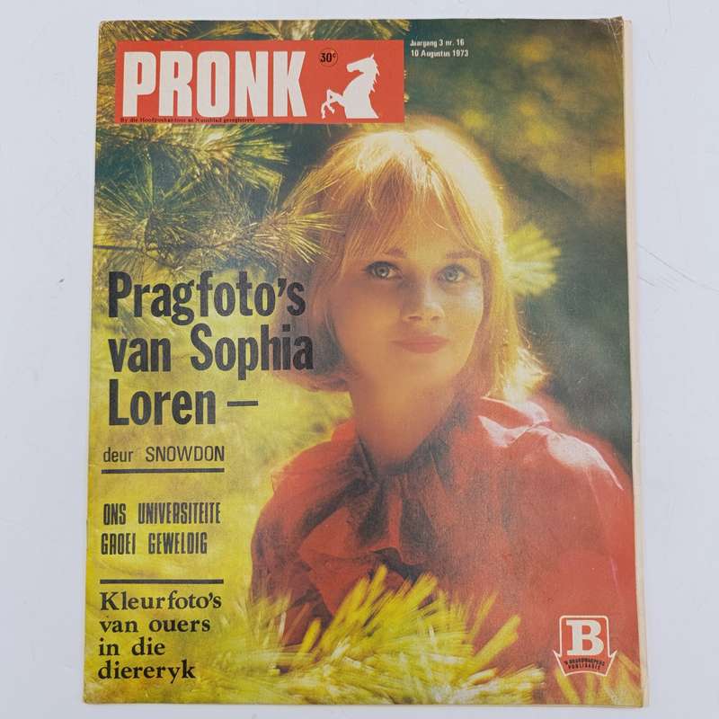 Vintage Pronk magazine - 10 August 1973 issue