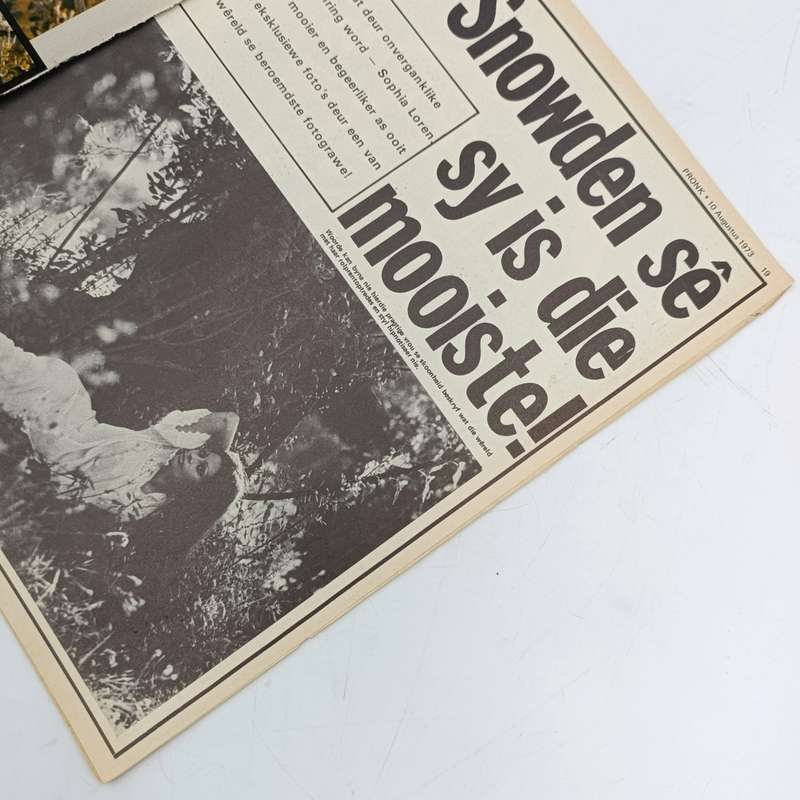 Vintage Pronk magazine - 10 August 1973 issue
