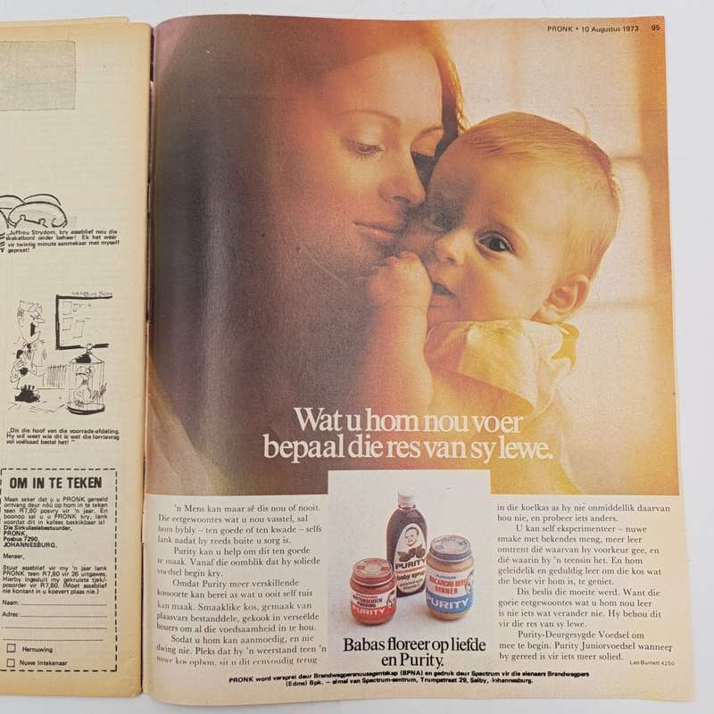 Vintage Pronk magazine - 10 August 1973 issue