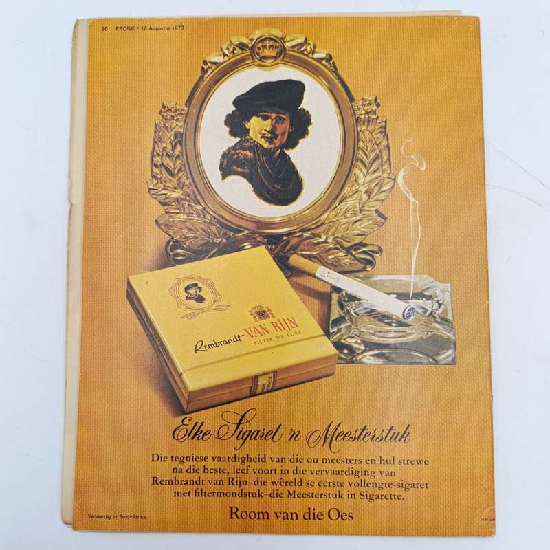 Vintage Pronk magazine - 10 August 1973 issue