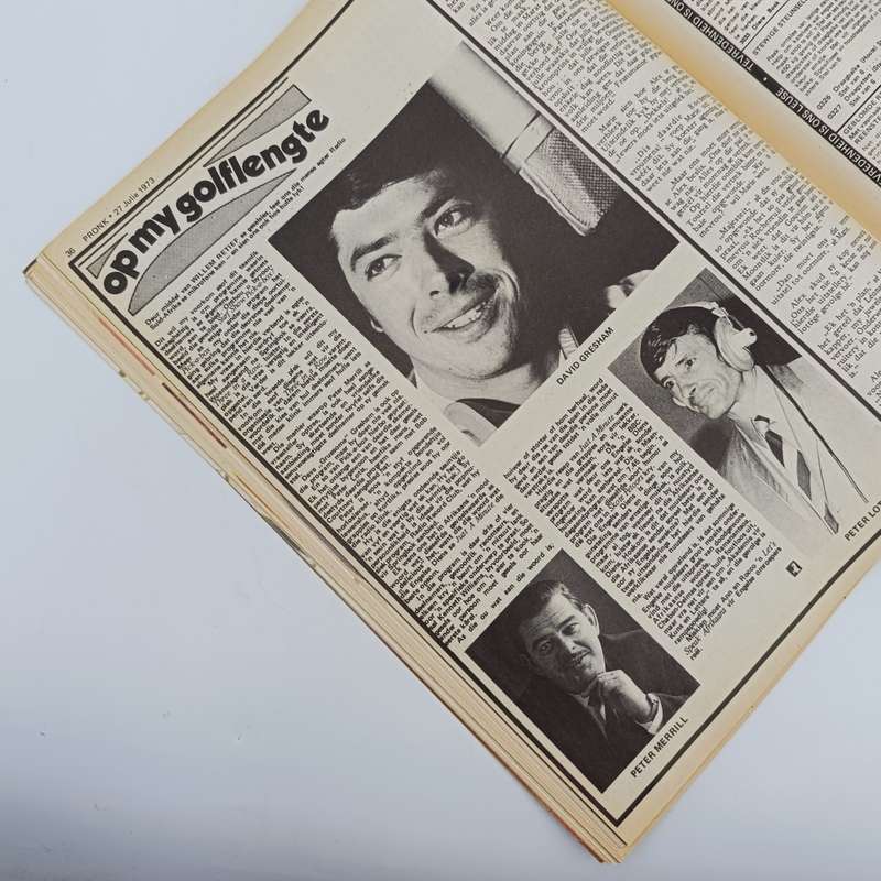 Vintage Pronk magazine - 27 July 1973 issue