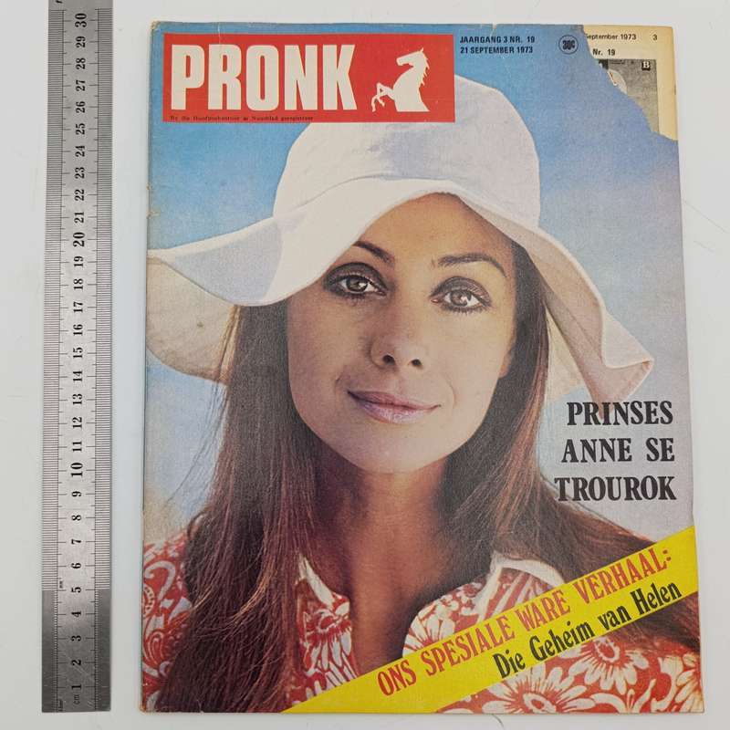 Vintage Pronk magazine - 21 September 1973 issue