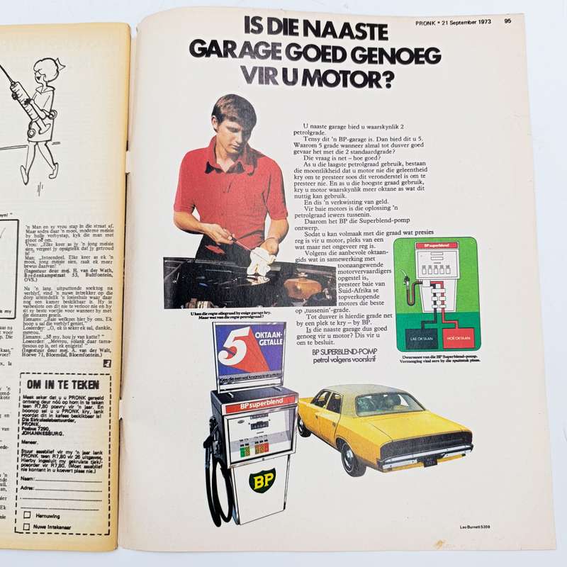 Vintage Pronk magazine - 21 September 1973 issue