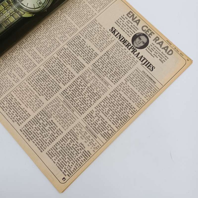 Vintage Pronk magazine - 3 November 1973 issue
