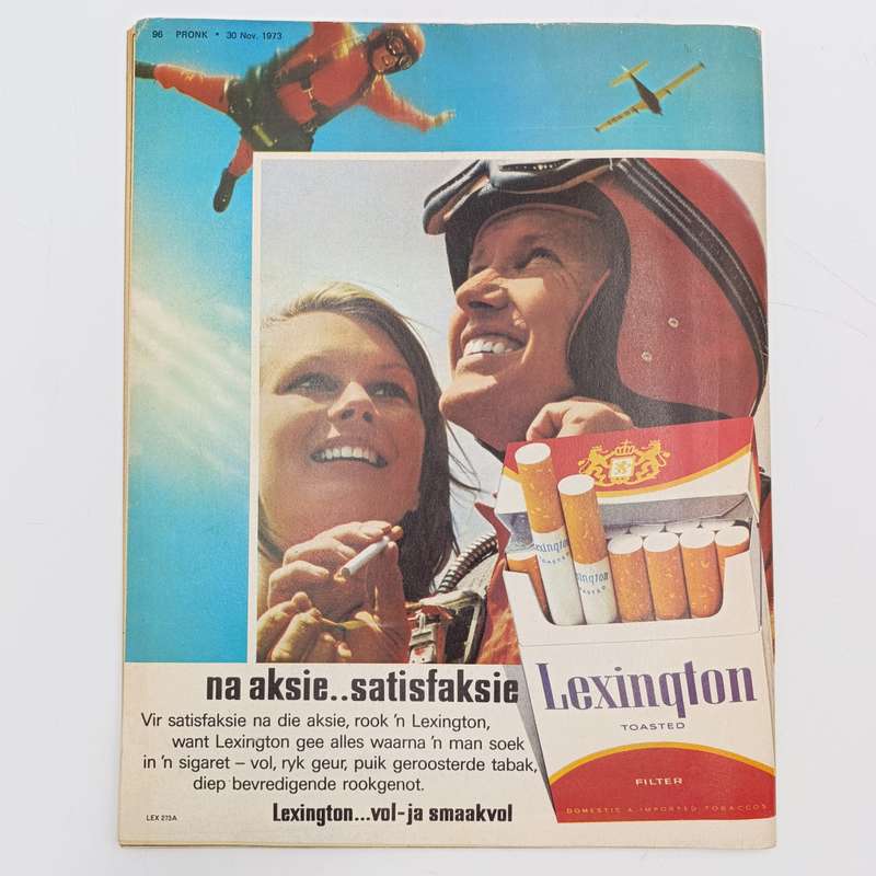 Vintage Pronk magazine - 3 November 1973 issue